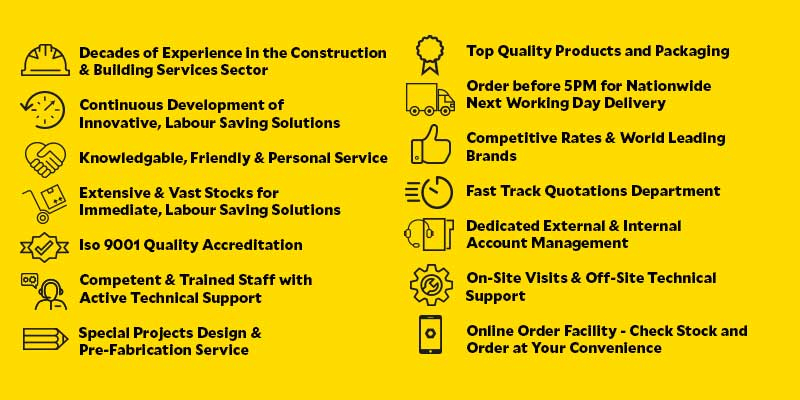 Kernow Benefits Kernow Fixings - Our Kernow-How Benefits