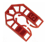 5x55mm Brown Batten Packers Plastic