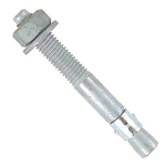 M20x170mm HDG Through Bolt Anchor