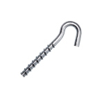 M8x90mm BZP Hook Masonry Anchor H/Duty Non-Expansion