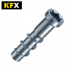 KFX Anchor Fixing FIZ-08040 M6 Flush Insert Socket BZP ETA