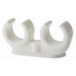 28mm Double Open Pipe Clips