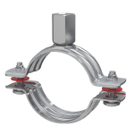 93-101mm Unlined Pipe Clamps BZP