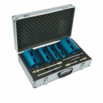 11pc Premium Diamond Core Set 38-127mm Core c/w Access