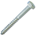 M10x50mm HDG Coachscrews