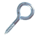 40mmx8g BZP Screw Eyes