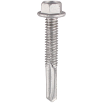5.5x38mm Hex S/Drill Screws Fine Heavy Steel - No Washer