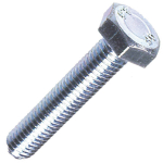 M16x55mm BZP Hex Set Screws High Tensile 8.8 Grade