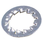 M8 BZP Shakeproof Washers
