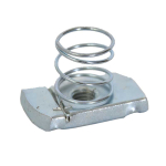 M6 Short Spring Channel Nuts BZP