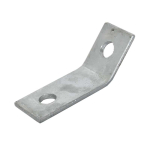 2 Hole 60Deg Obtuse Angle Bracket HDG 40x44x71mm P2097