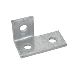 3Hole L Corner Channel Bracket HDG 48x90mm P1037 Right Hand
