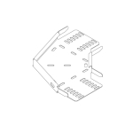 150mm MD Cable Tray 90 Bend PG Medium Duty TUMB150/90