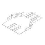 600-450mm MD Tray Reducer PG Medium Duty TUMSR600/450