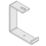 100mm G Hanging Bracket HDG For Cable Tray