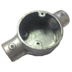 25mm Conduit Through Box HDG