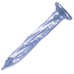 40x3.75mm HDG Square Twisted Nails-25kg Box