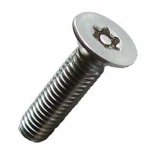 M10x60mm CSK S/S A2 6 Lobe Pin Security Machine Screws 2 Way