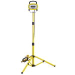 LED Site Light c/w Telescopic Tripod 110V 20W - SINGLE LIGHT