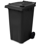 240ltr Wheelie Bin w/Lid Dark Grey