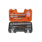 Bahco 24pc 1/2" Socket Set Metric in DR