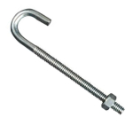 M10x150mm Hook Bolts & Nuts BZP