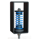 Anti-Vibration Spring Hanger - 50kg Green (50mm Static Defl)