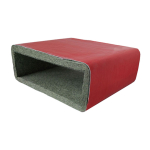 Low Profile Intumescent Duct Sleeve - 204 x 60mm