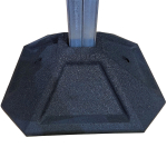 Rubber Support Foot 350x350mm 81x41mm Core for B2B Channel