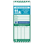 SCAFFTAG Tower Tag Inserts Only - Pack of 10