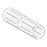 SiFramo Octagonal Bolted Coupler 100 x 100 (PK F 100)