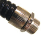 25mm Metal Conduit Fixed Gland - Flexible Steel Conduit