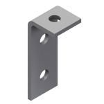 4 Hole 90Deg Channel Bracket S/S 56x137mm