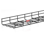 100x600mm Black C8 Wire Basket High Resistance Rejiband-Pemsa