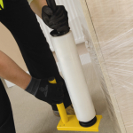 300mx400mm Clear Pallet Wrap Temporary Protection