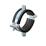 60-64mm Double Boss Insulated Pipe Clamps M8/M10 Dual Thread