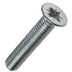 M6x80mm CSK S/S A2 Pozi Machine Screws