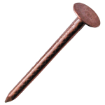 35x2.80mm Copper Clout Nail 1kg Tub