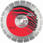 300x20mm MCA Diamond Blade Pro Zebra Abrasive