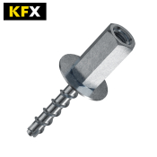 KFX Screw Bolt BHS-06045 Rod Hanger M8/M10 M6 X 45mm A4 S/S