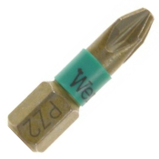 PZ2x50mm WeraBiTorsion 059912 Extra Hard gold Driver Bit