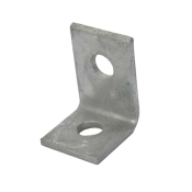 2 Hole 90Deg Channel Bracket HDG 41x57mm