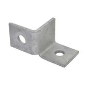 2 Hole Left hand Wing Bracket HDG 49x49mm P2341L