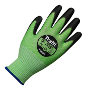 TraffiGlove TG5210 Lightweight - Green Cut Level C Size 9 (L)
