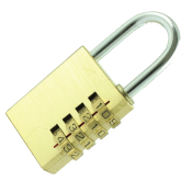 38mm Brass Combination Padlock