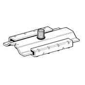 3G Heavy Duty Pipe Slide Single Pipe Mount