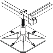 Extn Frame 1500x1500 300x405 500Kg Max Load