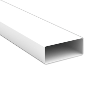 204x60mm 2mtr Flat Channel Plastic Duct 2000mm Length