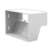 204x60mm Double Airbrick Adaptor Verplas Sys204