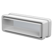 220x90mm Self-Seal Coupling For Plastic Duct to Duct Join